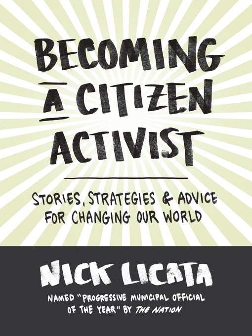 Cover image for Becoming a Citizen Activist